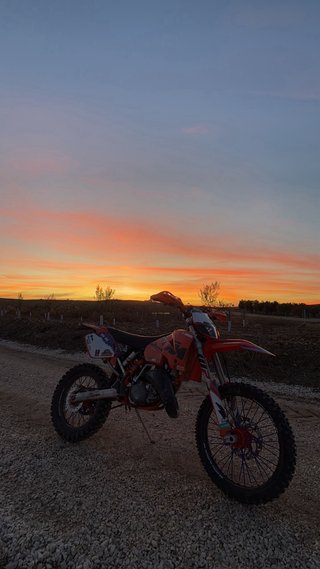 KTM 200 EXC 2T Enduro Moto