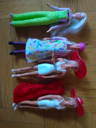 Vecchie promozioni rare di Barbie Burger King