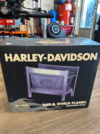 Portariviste Harley-Davidson Pelle Nera