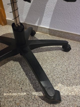 Silla de oficina azul para escritorio