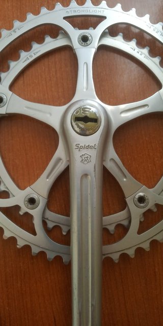 Bielas Spidel aluminio bici clásica