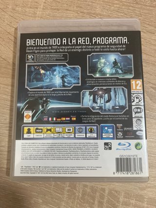 Tron Evolution PS3 Disney Blu-ray