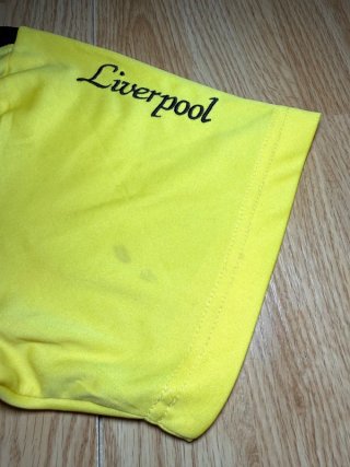 Camiseta Liverpool FC Gold Football Amarilla S