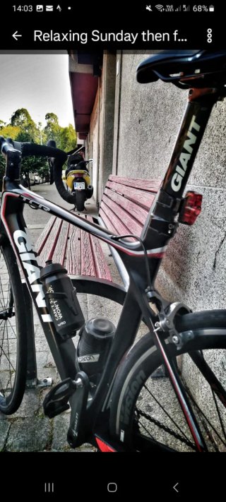 Giant TCR Advanced 1 Carbono Talla M y REGALO