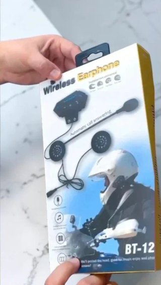 Intercomunicador Bluetooth Casco Moto