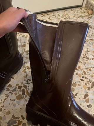 Botas de agua PANTER Marrones talla 41 con forro