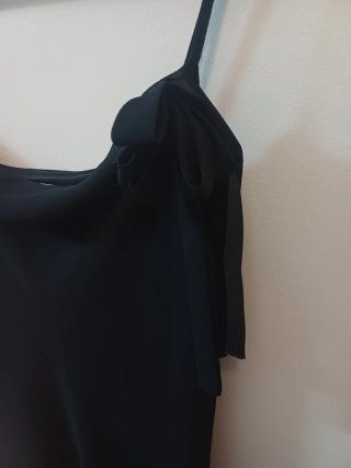 Vestido negro tirantes Celop talla única