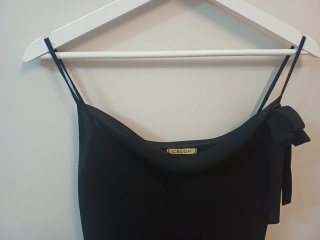 Vestido negro tirantes Celop talla única