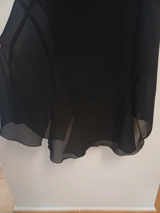 Vestido negro tirantes Celop talla única