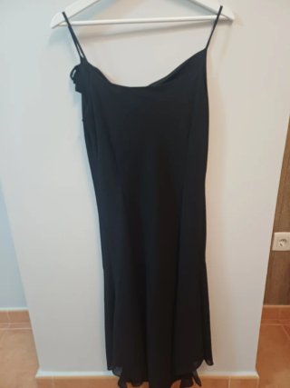 Vestido negro tirantes Celop talla única