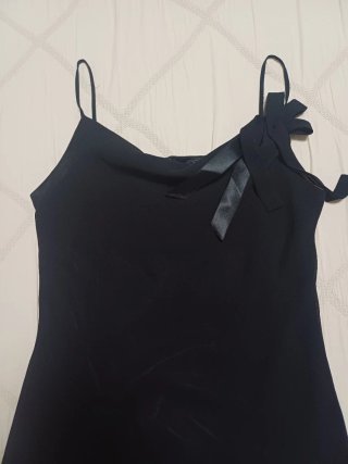 Vestido negro tirantes Celop talla única