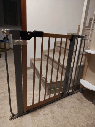 Barrera seguridad bebé escaleras