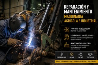Reparación y mantenimiento  de maquinaria