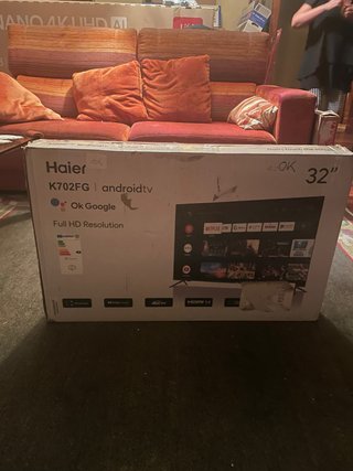 Televisor Haier 32 Full HD Android TV