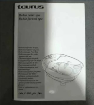 Hidromasajeador de pies Taurus