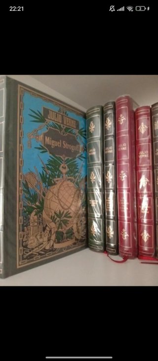 Colección libros Julio Verne