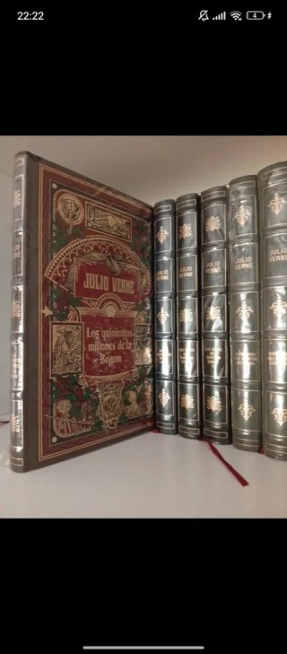 Colección libros Julio Verne
