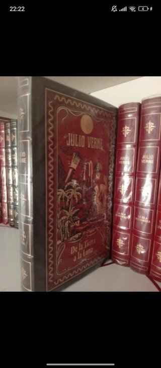 Colección libros Julio Verne