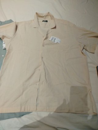 Camisa TEX verde talla XL 0 Camisa tax beige xl