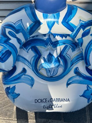 Poltrona gonfiabile Dolce & Gabbana