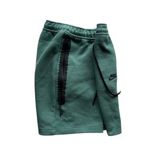 Nike Tech Fleece Shorts Talla S Verde Azul
