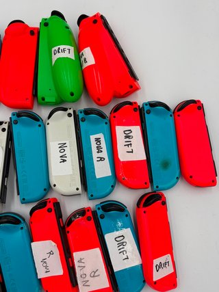 Lote 16 joycons originales Nintendo Switch
