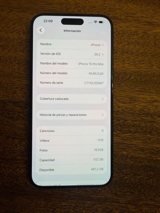 iPhone 15 Pro Max 512GB Space Gray