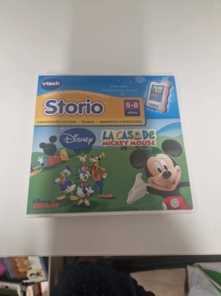 Tablet Vtech Storio 3 S Azul/Blanco más cartuchos