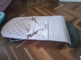 Hamaca Babybjörn Rosa + Juguete + Funda