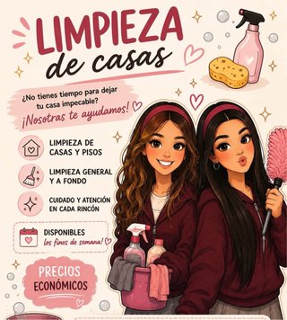 LIMPIAMOS TU CASA!