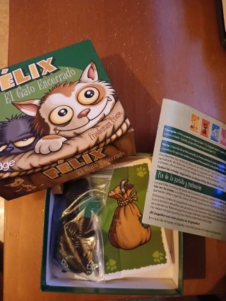 Félix, el gato encerrado - Juego de mesa