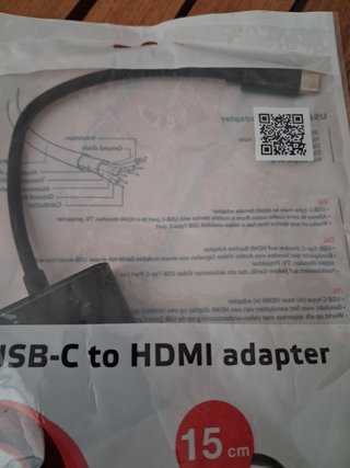 Adaptador USB-C Macho a HDMI Hembra