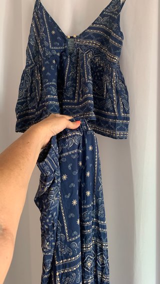 Conjunto Bohemela Verano Azul Talla L