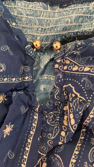 Conjunto Bohemela Verano Azul Talla L