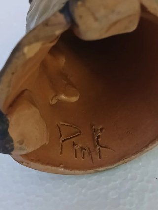 Scultura terracotta,Arte Pink Arte calabrese.