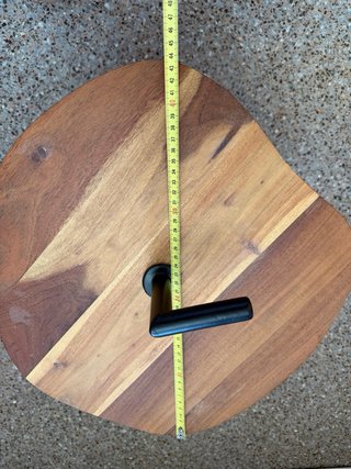 Mesa auxiliar madera Zara Home
