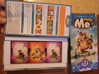 Juego de mesa Help Me! (2 jugadores)