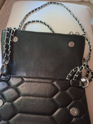 Bolso Zadig & Voltaire Negro y Plateado
