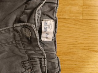 Pantalón Unit Niños Talla 13-14 Gris