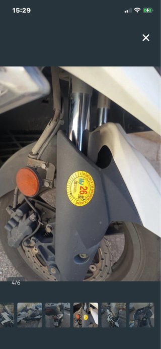 Kymco 125 Maxi Scooter Blanca 2020
