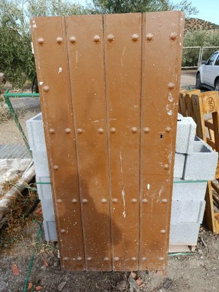 Puerta antigua de madera