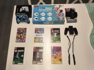 Nintendo Switch Fortnite + accesorios + juegos