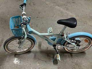 Bicicleta infantil azul B'TWIN