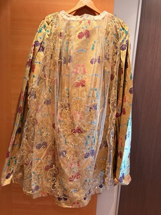 Traje de Fallera Dorado