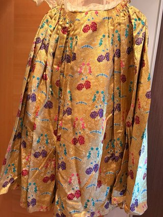 Traje de Fallera Dorado