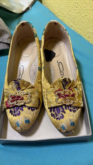 Traje de Fallera Dorado