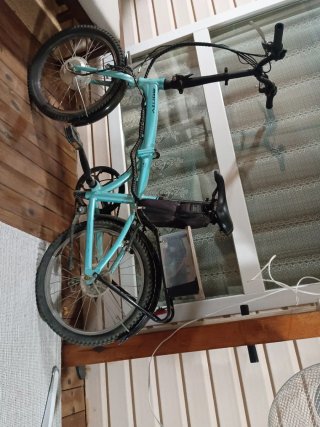 Bicicleta eléctrica plegable