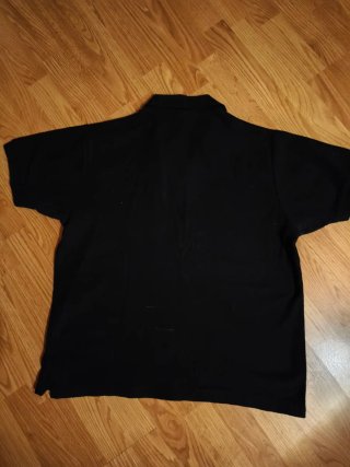 Polo Roly Manga Corta Negro
