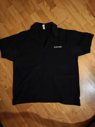Polo Roly Manga Corta Negro