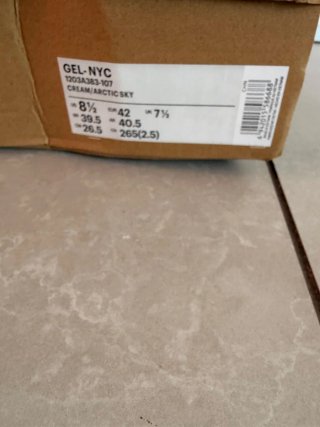 ASICS GEL-NYC – Cream / Arctic Sky